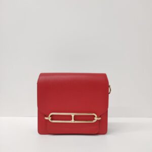 hermes mini roulis red ghw stamp d