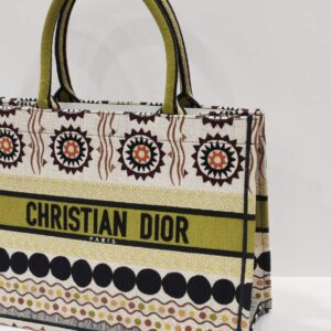 christian dior small book tote bag