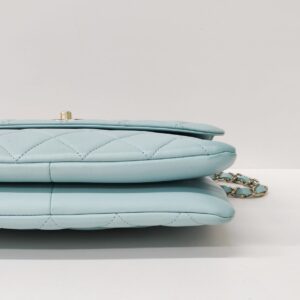 new kept unused chanel trendy cc tiffany blue lghw series 29