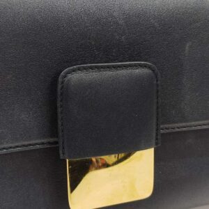 bottega veneta navy blue cassette intrecciato puddle shoulder bag