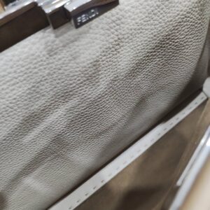 fendi peekaboo beige selleria leather