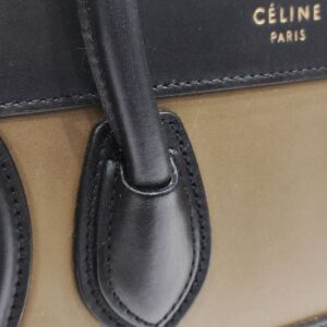 celine nano luggage tricolor