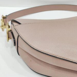 christian dior saddle medium rose pink ghw