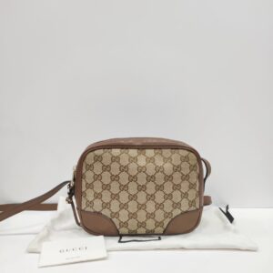 gucci bree gg brown crossbody bag