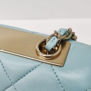 new kept unused chanel trendy cc tiffany blue lghw series 29