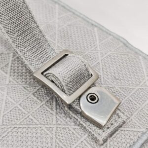 christian dior gray vanity canvas