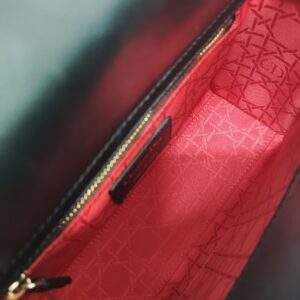 lady dior small black ghw