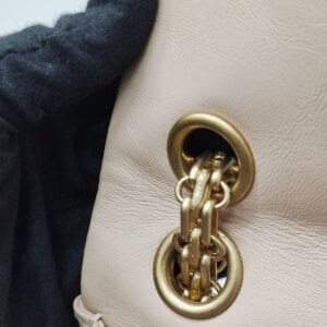 chanel re issue mini beige ghw