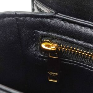 celine triomphe teen black ghw