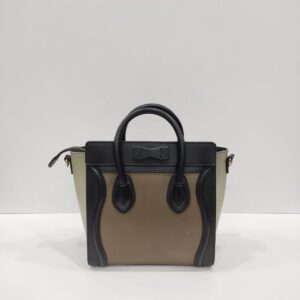 celine nano luggage tricolor