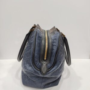 lv vavin monogram brown/black/blue handbag