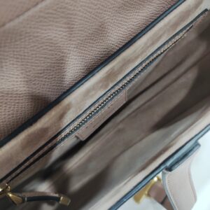 christian dior saddle medium rose pink ghw