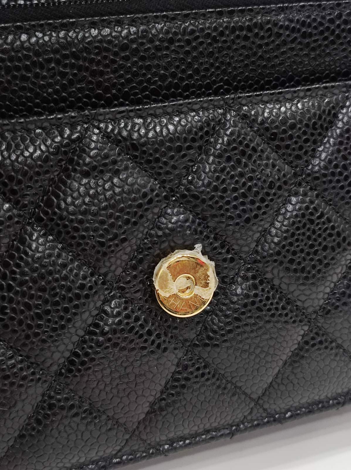 chanel woc black caviar leather ghw chanel woc black caviar leather ghw