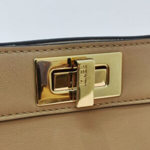 fendi small peekaboo tan ghw