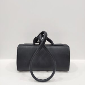 bottega veneta navy blue cassette intrecciato puddle shoulder bag