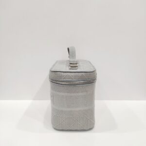 christian dior gray vanity canvas