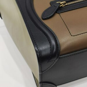 celine nano luggage tricolor