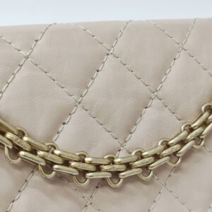 chanel re issue mini beige ghw