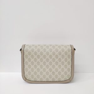 gucci 1955 horsebit medium monogram beige