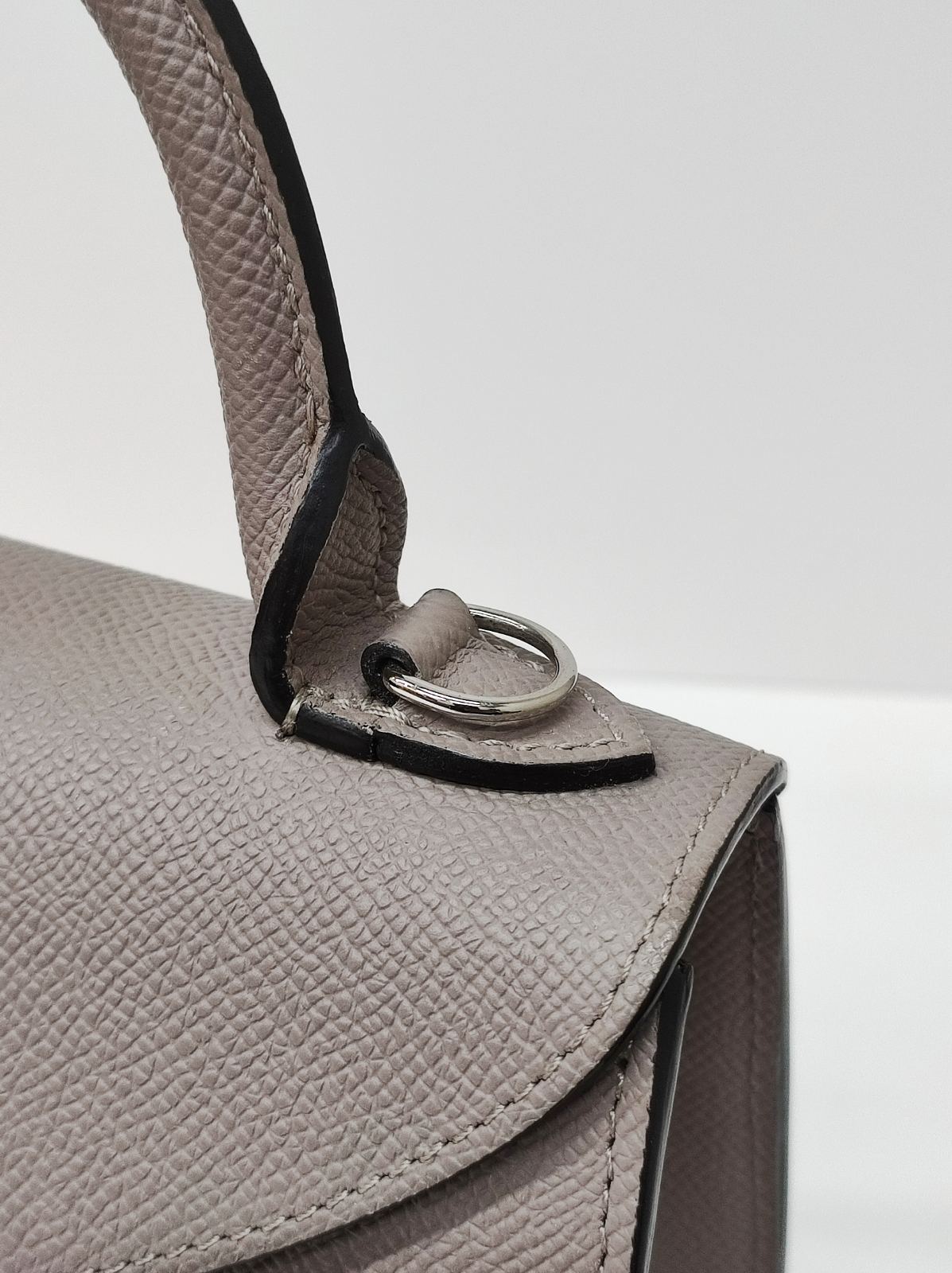 moynat mini gabrielle gray grained calfskin shw moynat mini gabrielle gray grained calfskin shw