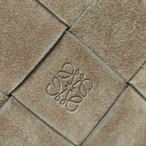 loewe suede woven basket bag tan ghw