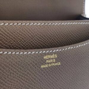 hermes constance 18 etoupe stamp u ghw