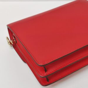 hermes mini roulis red ghw stamp d