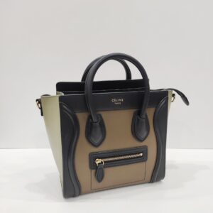 celine nano luggage tricolor