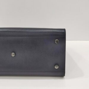 ysl sac de jour dark navy blue tote bag