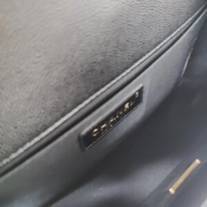 chanel leboy old medium caviar black ghw microchipped