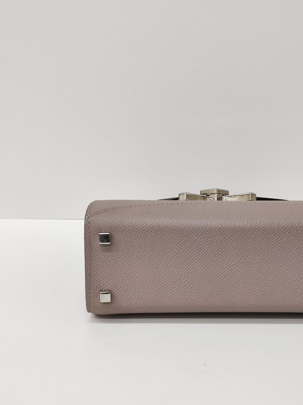 moynat mini gabrielle gray grained calfskin shw moynat mini gabrielle gray grained calfskin shw
