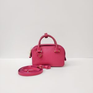delvaux cool box nano bag dark pink