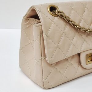 chanel re issue mini beige ghw