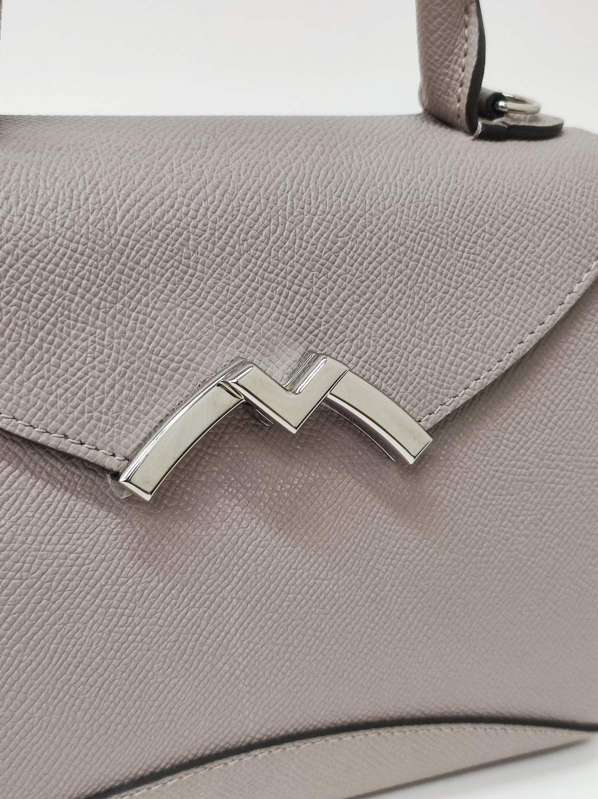 moynat mini gabrielle gray grained calfskin shw moynat mini gabrielle gray grained calfskin shw