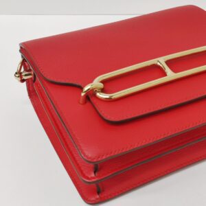 hermes mini roulis red ghw stamp d