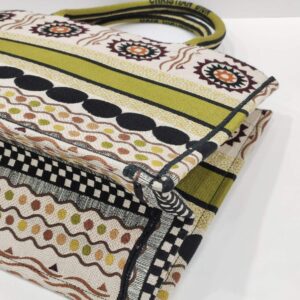 christian dior small book tote bag