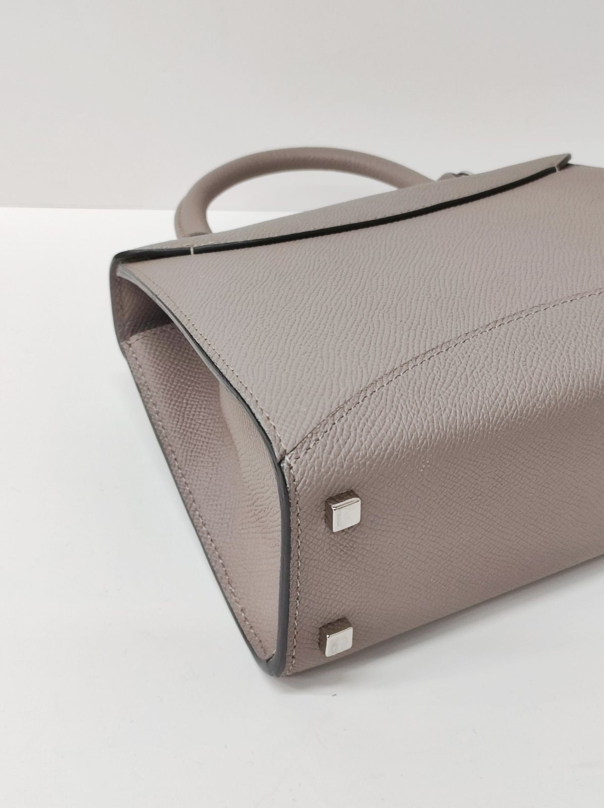 moynat mini gabrielle gray grained calfskin shw moynat mini gabrielle gray grained calfskin shw