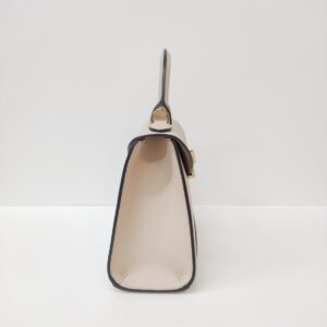 moynat gabrielle leather bag nano carat beige ghw