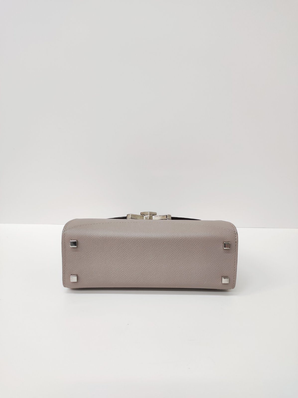 moynat mini gabrielle gray grained calfskin shw moynat mini gabrielle gray grained calfskin shw