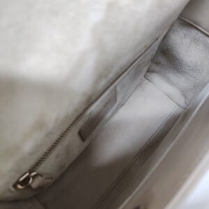 lady dior abc small light beige ghw