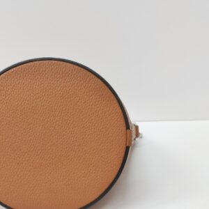 moynat baluchon bb bucket bag brown shw