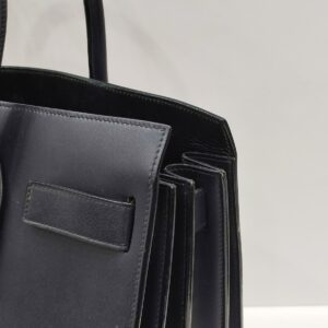 ysl sac de jour dark navy blue tote bag