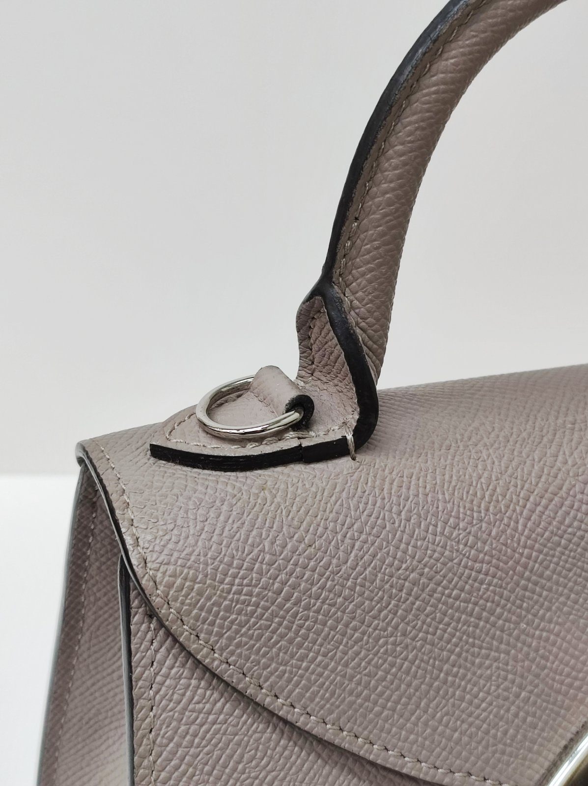 moynat mini gabrielle gray grained calfskin shw moynat mini gabrielle gray grained calfskin shw