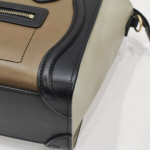 celine nano luggage tricolor