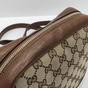 gucci bree gg brown crossbody bag
