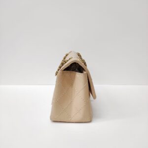 chanel re issue mini beige ghw