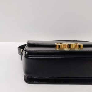 celine triomphe teen black ghw