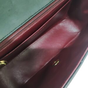 chanel vintage diana black ghw series 2