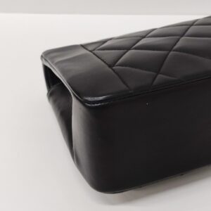 chanel vintage diana black ghw series 2