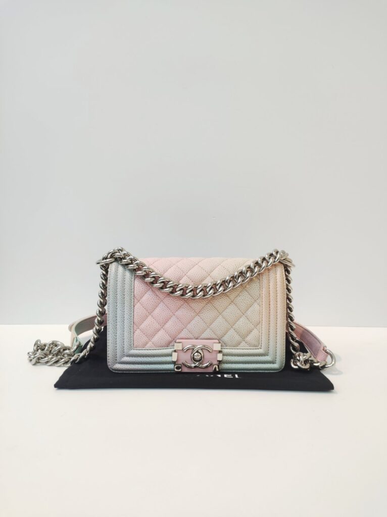 chanel small leboy caviar mermaid shw series 25